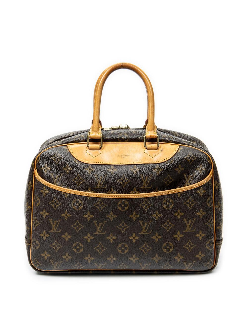 Louis Vuitton Deauville Handbag Canvas #287062L77B